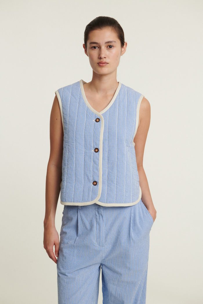 Basic Apparel Rudie Vest Veste 757 Quiet harbor